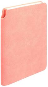 Ежедневник недатированный SALLY, A6, светло-розовый, кремовый блок
