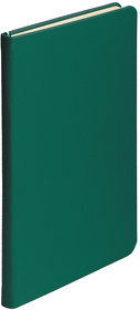 Бизнес-блокнот SIMPLY FLEX, А5,  зеленый, кремовый блок, в клетку