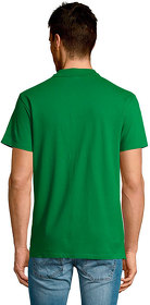 Рубашка поло мужская SUMMER II, зелёный травяной, 100% хлопок, 170 г/м2