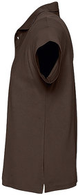 Рубашка поло мужская SUMMER II, шоколадный, 100% хлопок, 170 г/м2