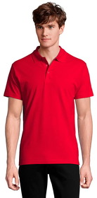Рубашка поло мужская SPRING II,красный,2XL,100% хлопок, 210/м2