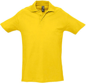 Рубашка поло мужская SPRING II,желтый,2XL,100% хлопок, 210/м2 (H711362.301)