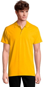 Рубашка поло мужская SPRING II,желтый,2XL,100% хлопок, 210/м2