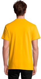 Рубашка поло мужская SPRING II,желтый,2XL,100% хлопок, 210/м2