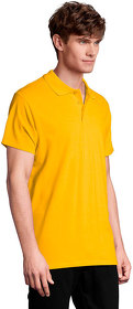 Рубашка поло мужская SPRING II,желтый,2XL,100% хлопок, 210/м2