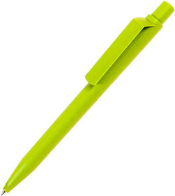 Ручка шариковая DOT, зеленое яблоко, матовое покрытие, пластик (H29506/27)