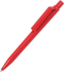 Ручка шариковая DOT, красный, матовое покрытие, пластик (H29506/08)