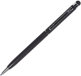 H1102/35 - TOUCHWRITER, ручка шариковая со стилусом для сенсорных экранов, черный/хром, металл