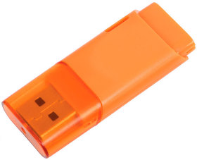 USB flash-карта "Osiel" (8Гб),оранжевый, 5,1х2,2х0,8см,пластик (H23601_8Gb/06)