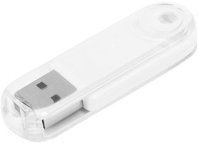 USB flash-карта "Nix" (8Гб),белый, 5,9х1,8х1см,пластик (H23602_8Gb/01)