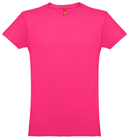 Футболка мужская LUANDA, фуксия, 100% хлопок, 150 г/м2 (H351000.40)