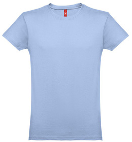 Футболка мужская LUANDA, пастельный голубой, 100% хлопок, 150 г/м2 (H351000.23)