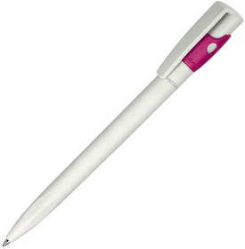 Ручка шариковая KIKI EcoLine SAFE TOUCH, розовый, пластик