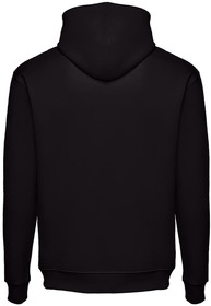 Толстовка мужская с капюшоном PHOENIX, черный, 50% хлопок, 50 полиэстер, плотность 320 г/м2