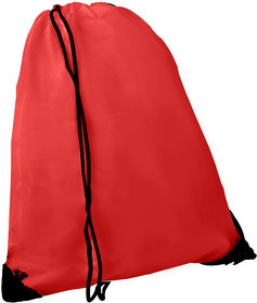 Рюкзак "Promo"; красный; 33х38,5х1см; полиэстер; шелкография (H8413/08)