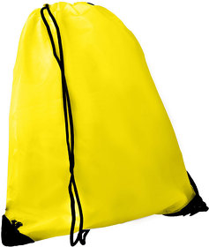 Рюкзак "Promo"; желтый; 33х38,5х1см; полиэстер; шелкография (H8413/03)