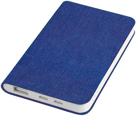 H23103/25 - Универсальный аккумулятор "Provence" (5000mAh),синий,7,5х12,1х1,1см, искусственная кожа,плас