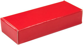 Подарочная коробка  для флешки HALMER, красный, картон, 6 x 1,2 x 2,5 см
