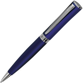 H16504/24 - WIZARD, ручка шариковая, синий/хром, металл