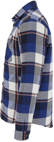 Куртка рубашка мужская NOAH, синий, XS/S(0),100%хлопок,180 г/м2;подкладка и утеплитель:100%полиэстер