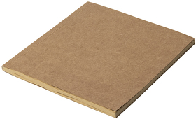 Скетчбук-блокнот BLOCK, 145 х 145  мм, крафт, картон, нелинованный (H33900)