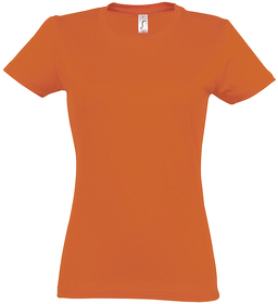 H711502.400 - Футболка женская IMPERIAL WOMEN, оранжевый, 100% хлопок, 190 г/м2