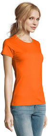 Футболка женская IMPERIAL WOMEN, оранжевый, 100% хлопок, 190 г/м2