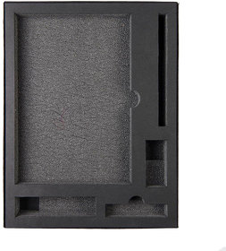 Коробка "Tower", сливбокс, размер 20*29*4.5 см, картон черный,300 гр. ложемент изолон (H21011)
