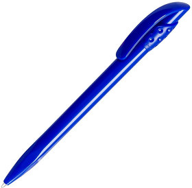 H414/136 - Ручка шариковая GOLF SOLID, синий, пластик
