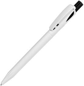 H161/01/35 - TWIN, ручка шариковая, черный/белый, пластик