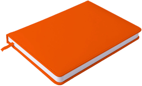 H24610/05 - Ежедневник недатированный Anderson, А5,  оранжевый, белый блок