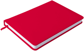 Ежедневник недатированный Anderson, А5,  красный, белый блок (H24610/08)