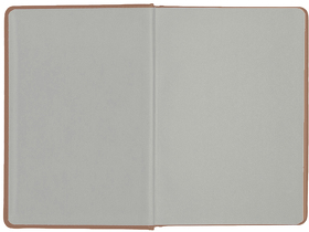 Ежедневник недатированный Anderson, А5, светло-коричневый, белый блок