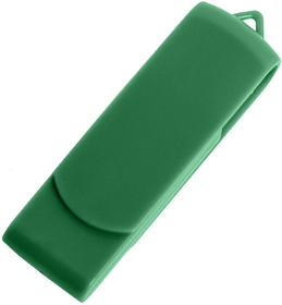H19329_16Gb/15 - USB flash-карта SWING (16Гб), зеленый, 6,0х1,8х1,1 см, пластик