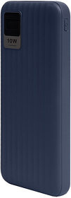 H37172/25 - Универсальный аккумулятор OMG Wave 10 (10000 мАч), синий, 14,9х6.7х1,6 см