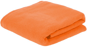 Плед PLAIN; оранжевый; 100х140 см; флис 150 гр/м2 (H20303/06)