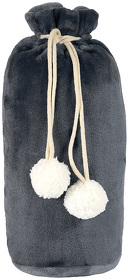 Плед GRADIENT в подарочном мешке; серый; 130х150 см; фланель 280 гр/м2 (H20322/30)