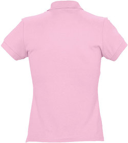 Поло женское PASSION, розовый, 100% хлопок, 170 г/м2