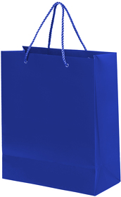 Пакет подарочный GLAM 27х12х32  см, синий (H21070/24)