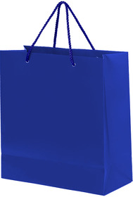 Пакет подарочный GLAM MINI 24х9х28 см, синий (H21071/24)