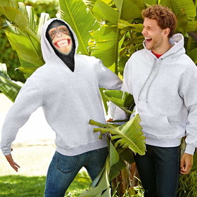 Толстовка Unique Hoodie, серо-лиловый, 80% хлопок, 20% полиэстер, 280 г/м2
