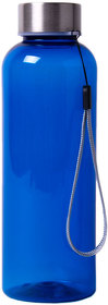 H40315/24 - Бутылка для воды WATER, 550 мл; синий, пластик rPET, нержавеющая сталь