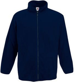 Толстовка "Micro Jacket", глубокий темно-синий, 100% п/э, 250 г/м2 (H626080.AZ)
