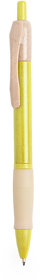 H346334/03 - Ручка шариковая ROSDY, пластик с пшеничным волокном, желтый