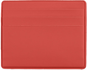H19725/08 - Чехол/картхолдер Simply для 6 карт с отделением для денег, красный, PU