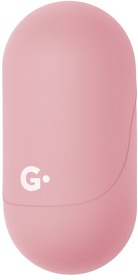 Наушники беспроводные GEOZON WAVE, с зарядным боксом, покрытие soft touch, розовые