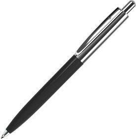 H1330/35 - BUSINESS, ручка шариковая, черный/серебристый, металл/пластик