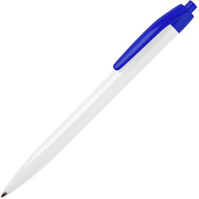 H22803/01/24 - N8, ручка шариковая, белый/синий, пластик