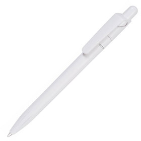 HPET800ST/01 - Ручка шариковая HARMONY R-Pet SAFE TOUCH, белый, пластик