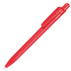 HPET800ST/08 - Ручка шариковая HARMONY R-Pet SAFE TOUCH, красный, пластик